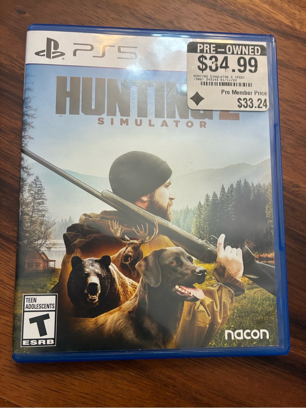 Sony PS5 Hunting Simulator Video Game